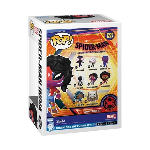 Figurine Funko POP! - FUNKO - Spider-Man Indien - Rouge - Barn - Mixad
