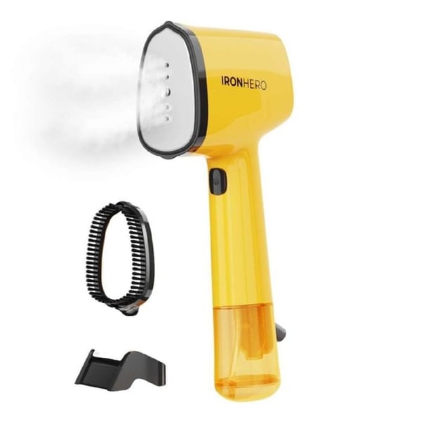 Cecotec Vertikal Dampjern Keramisk Sål IronHero V-1500 Essential Gul, Effekt 1500 W, Kontinuerlig damp 25g/min Cecotec Vertikal Dampjern Keramisk Sål IronHero V-1500 Essential Gul, Effekt 1500 W, Kontinuerlig damp 25g/min