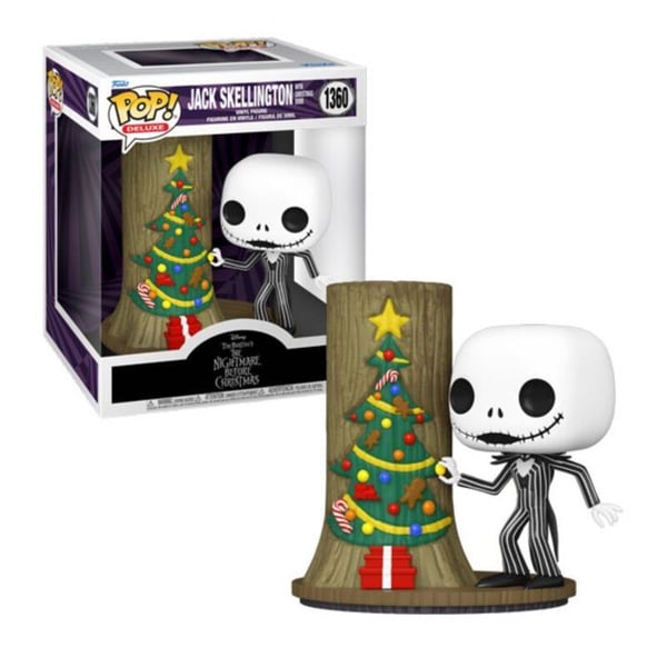 Jackfigur (med juldörr) - Funko Pop! Deluxe - The Nightmare Before Christmas 30-årsjubileum