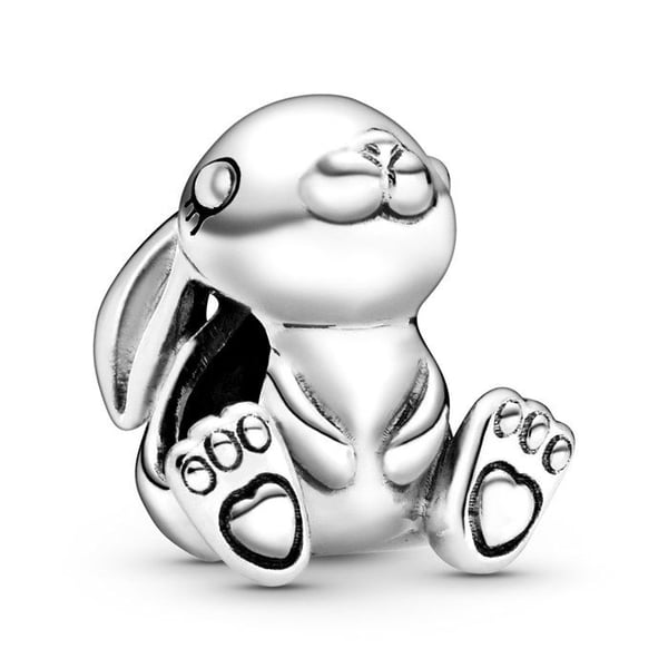 Charm - Pandora - 798763C00 - Silver - Gray - Dam