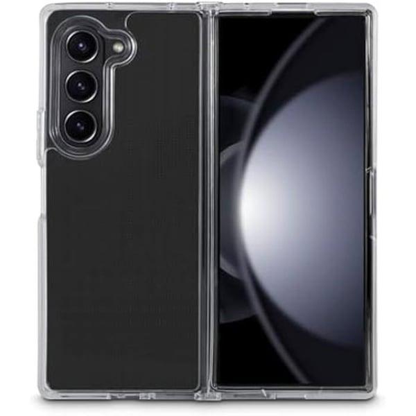 Coque - HAMA - Samsung Galaxy Z Fold6 - Transparent - Mjuk - Fack för kort