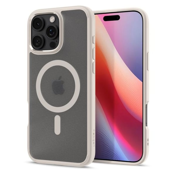 Spigen Ultra Hybrid MagSafe Cover til iPhone 16 Pro Max - Frost Natural Titanium