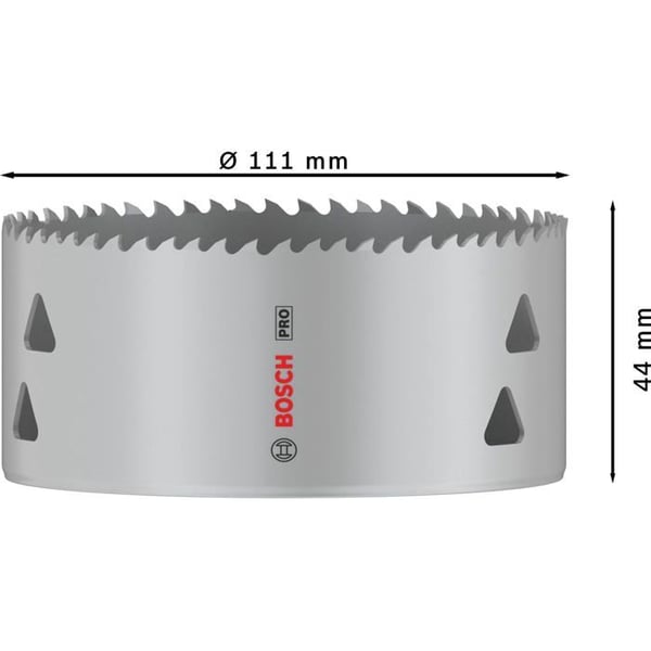 Borrar - BOSCH - PRO Multi Material - Ø 111 mm - Hållbar - Effektiv