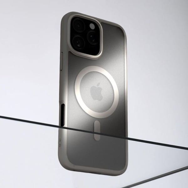 Spigen Ultra Hybrid MagSafe Cover til iPhone 16 Pro Max - Frost Natural Titanium