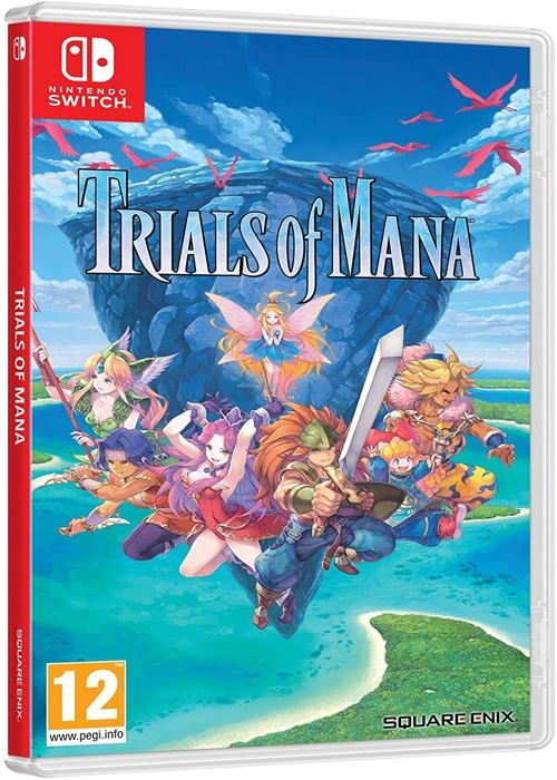 Videospel - Nintendo - Trials of Mana - 1-2 Spelare - RPG - Importversion