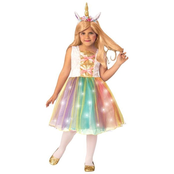 LUMINOUS UNICORN COSTUME GIRL