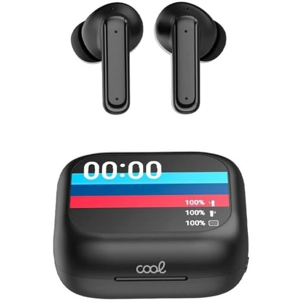 Trådlösa hörlurar - COOL - Cool Ambient - Touchskärm - Aktiv ANC - Powerbank