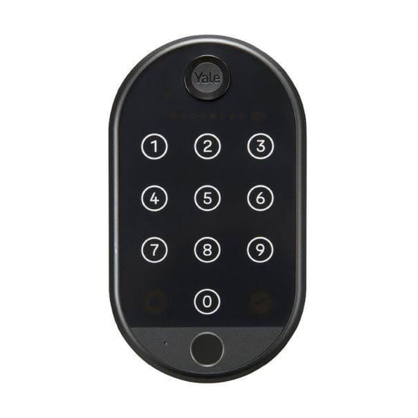 Forbundet tastatur - YALE - Biometrisk - Op til 10 brugere på tastaturet