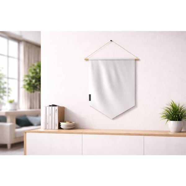 Flagga - Kazakstan - 30 x 45 cm - Polyester - Sidan/försidan - Inkluderade tillbehör
