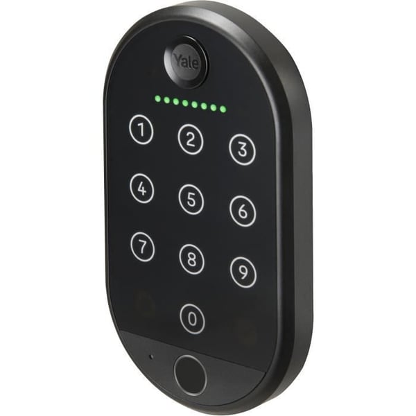 Forbundet tastatur - YALE - Biometrisk - Op til 10 brugere på tastaturet