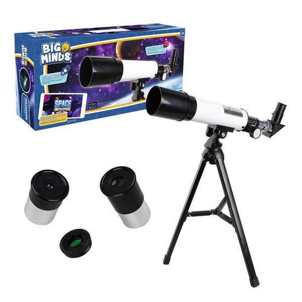 Teleskop för barn med pedagogisk tillämpning - Astronomiskt teleskop för barn 8 år och Plus Astronomical and Terrestrial Telescope