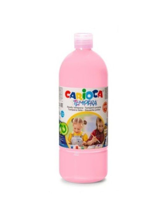 Vätske-gouachefärg - CARIOCA - 1 L - Färg Rosa - Klar att Använda - För Barn