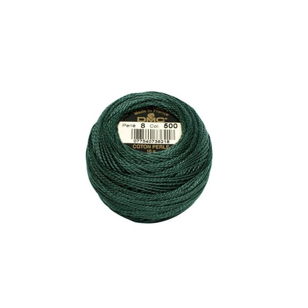 Coton perlé DMC art 116, tjocklek 8 - nystan på 80m - Att 500