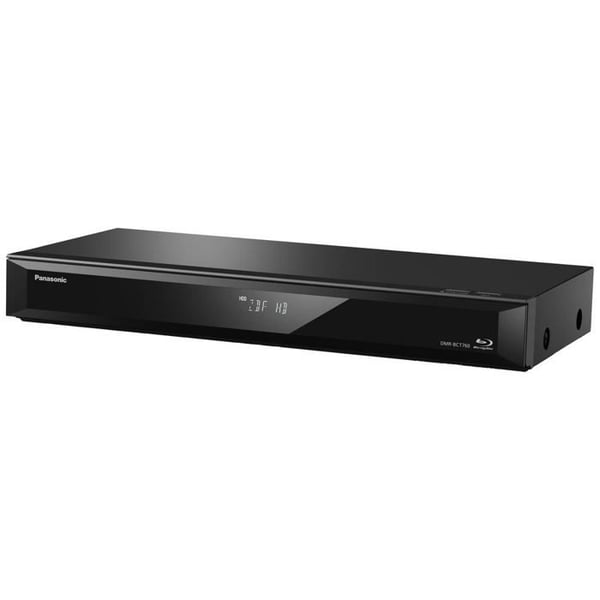 Blu-ray-spelare - PANASONIC - DMR-BCT760AG - Hårddisk 500 Go - Upscaling 4K - Dubbel HD DVB-C-mottagare