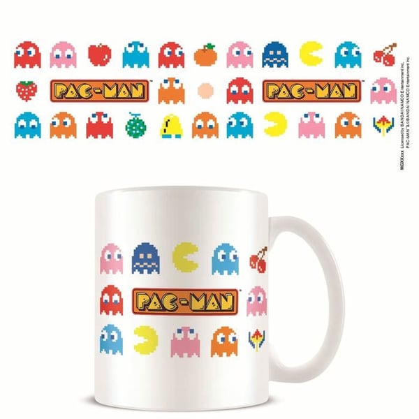 Pac-Man - Mugg med flera spöken- USED