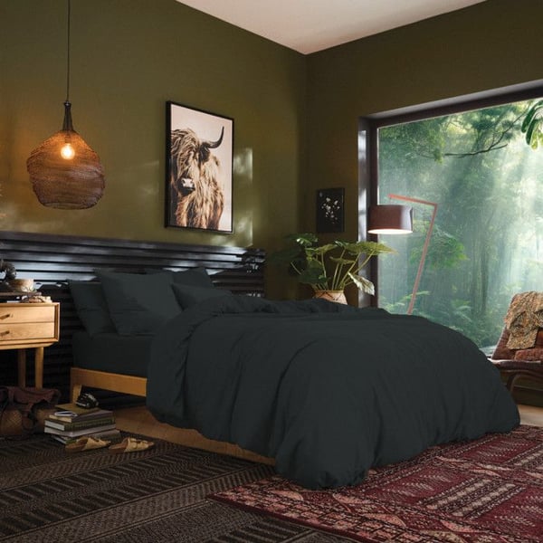 Påslakan 240 x 220 cm "Premium" för dubbelsäng - Premium tryffel