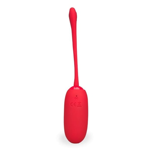 Vibrerande ägg komfort och 12 lägen Palermo - Fjärrkontrollerad vibrator för par - Röd