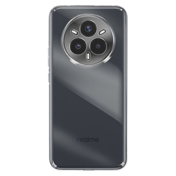 Coque - Realme - 14 Pro - Mjuk silikon - Transparent - Stötbeständig och reptålig