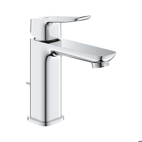 Grohe - Engrepp blandare för handfat med spak och avlopp, blank krom (1018320000)