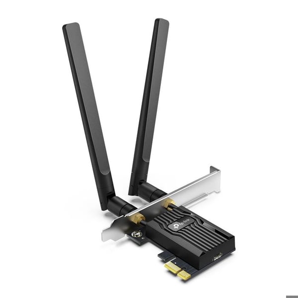 WiFi-kort PCIe AX3000 - TP-Link - Archer TX55E - WiFi 6 - Bluetooth 5.3 - 2 antenner