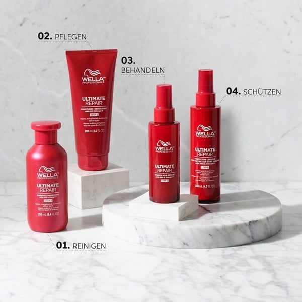 Wella Professionals Ultimate Repair Schampo - Djup rengöring, Reparera, Återfuktande