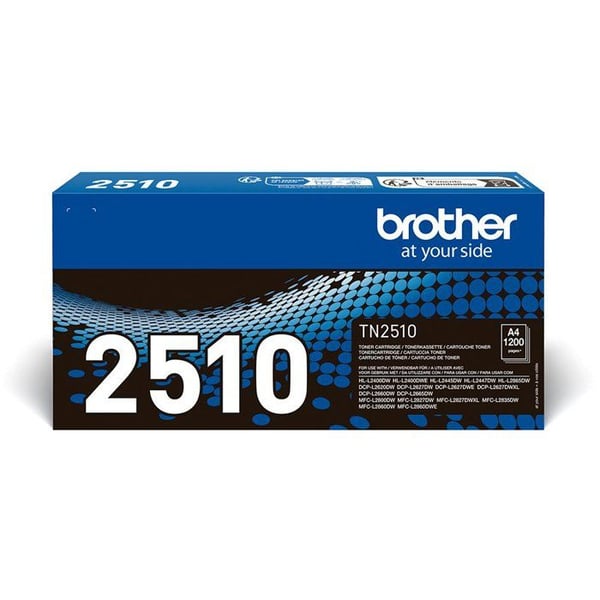 Brother TN2510 standard svart toner - 1200 sidor