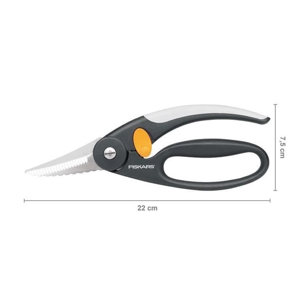FISKARS Softouch fiskesaks 22 cm