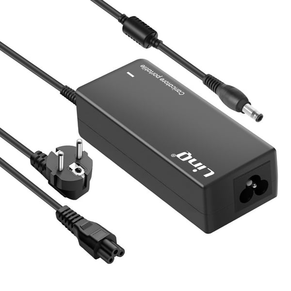 Laddare för Samsung-dator 60W med kontakt 5.5 x 3.0mm LinQ Svart