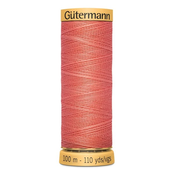 5-pack 100m tråd i bomull Gutermann - Att 120 - 2166