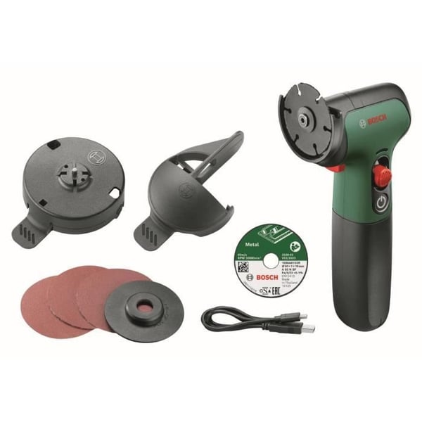 BOSCH EasyCut 1 käden langaton kulmahiomakone 7V - 14mm - Akut mukana