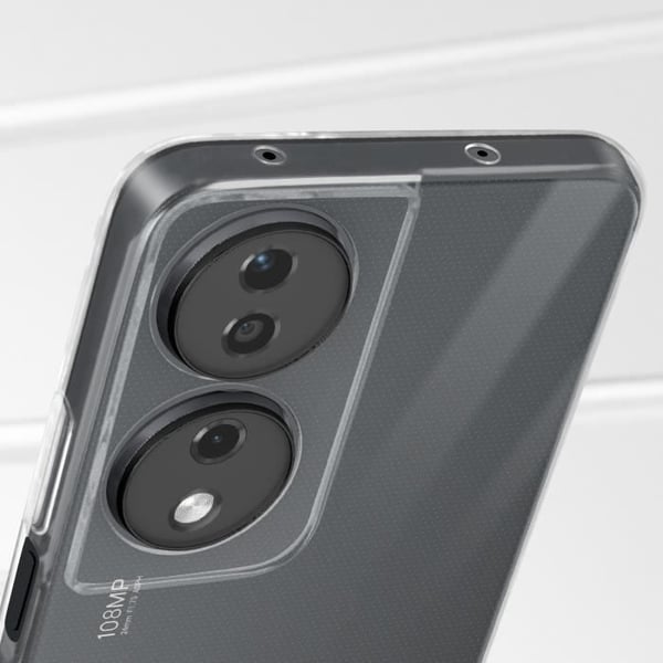 Fodral för Honor 90 Smart Camera Protected Silicone Thin Transparent