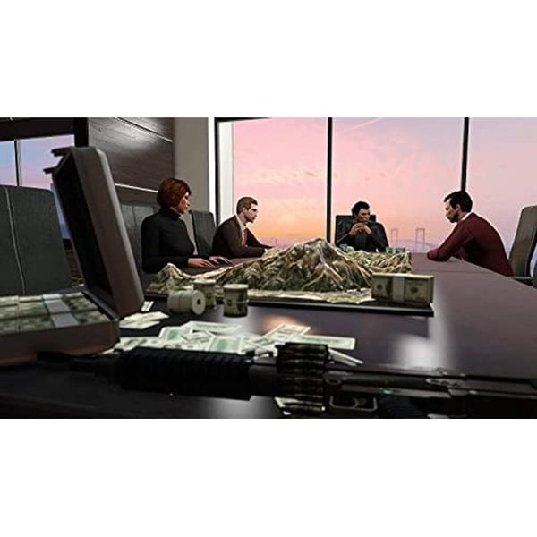 TV-spel - Grand Theft Auto V - Premium Online Edition - PS4 - Svart - Komplett onlineupplevelse