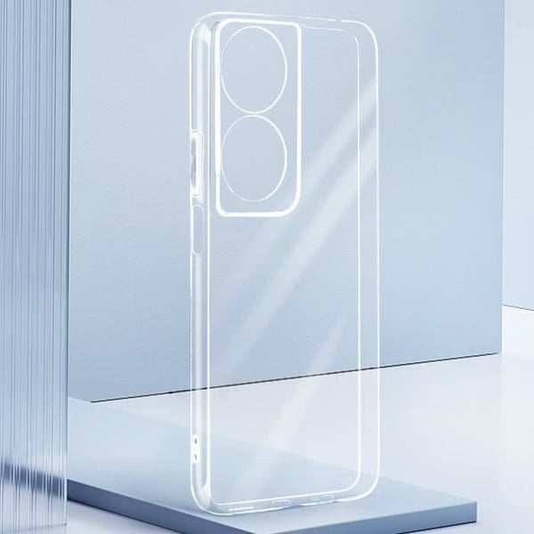 Fodral för Honor 90 Smart Camera Protected Silicone Thin Transparent