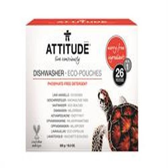 Attitude Lave-vaisselle Eco-Påsar 26 tabletter