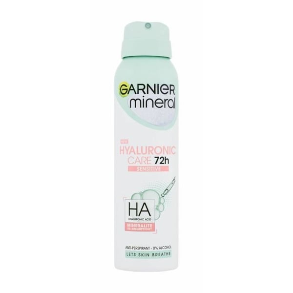 Deodorant - GARNIER - Hyaluronsyre Mineral - 150ml - Antiperspirant - Uden alkohol