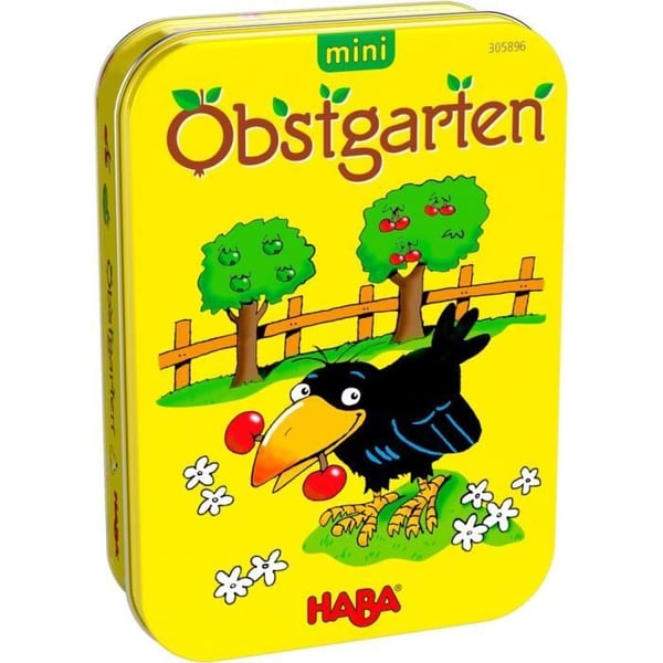 Sällskapsspel - HABA - Lilla fruktträdgården - 31 delar - Samarbetsinriktat - Från 3 år