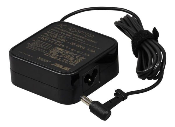 Laddare - ASUS - 0A001-00040000 - 65W - 19V - 3-pin - Svart