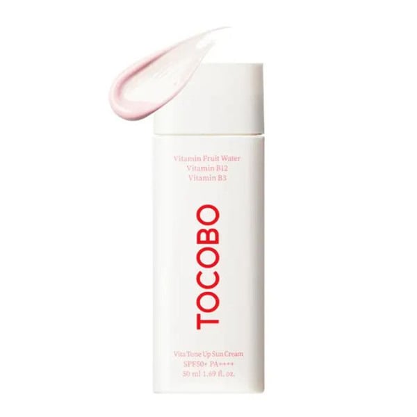 Solcreme - TOCOBO - Vita Tone Up - SPF50+ PA++++ - 50 ml - Ikke fedtet