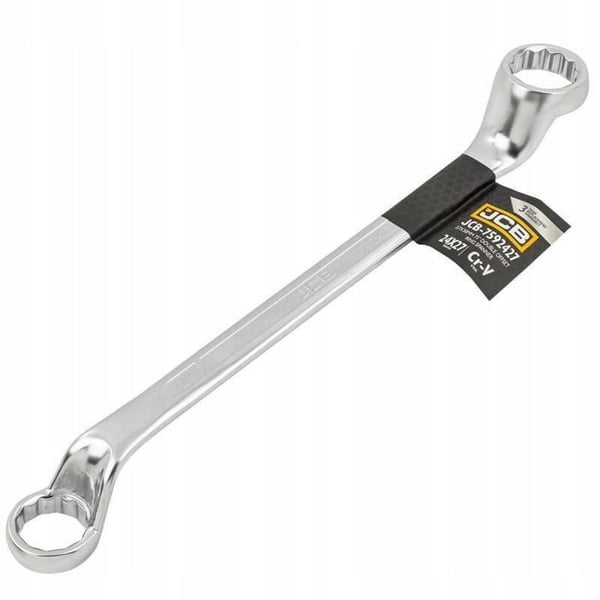 Rörnyckel - rörnyckel - rörnyckel med öppning Jcb Nyckel, böjd vid 75 grader, 24x27 mm