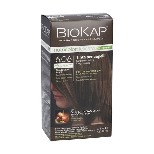BIOKAP - Delicato RAPID 6.06 Mörk blond Havane 135 ml