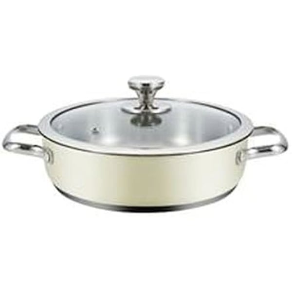 Kastrull - HAEGER - Ø 24 cm - Kvalitet till ett överkomligt pris - Beige