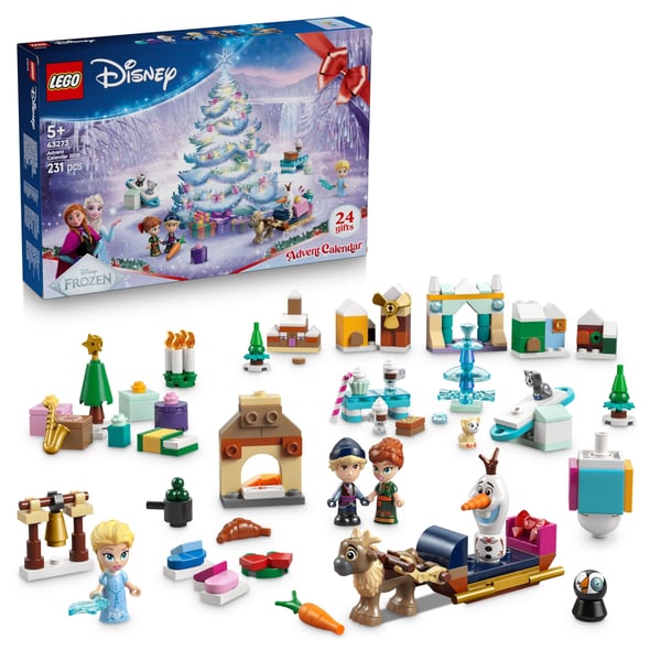 LEGO Disney Frost 43273 Adventskalender 2025 - Leksaker från 5 år