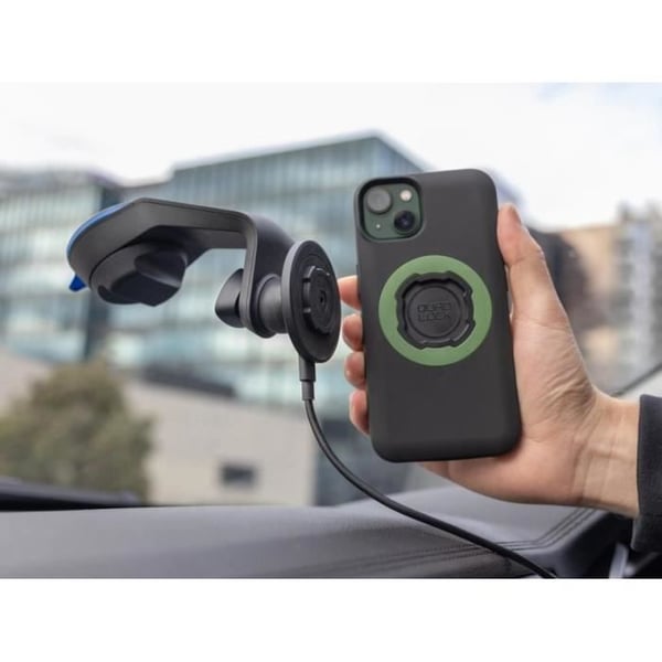 Smartphone Skal - Quad Lock - iPhone 14 Pro - Svart - Säker Låsning - Stötskydd