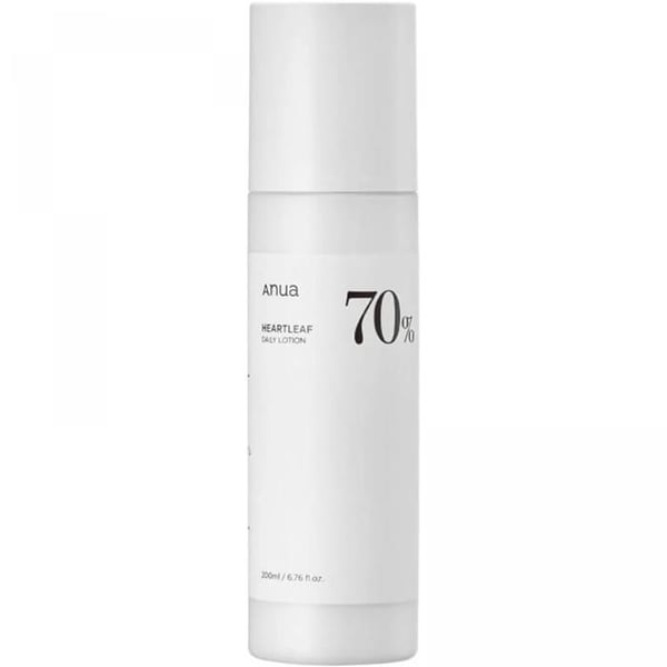 Lotion - ANUA - HJÄRTBLAD 70 - 200 ml - Fuktgivande - Lugnande - Utan parabener