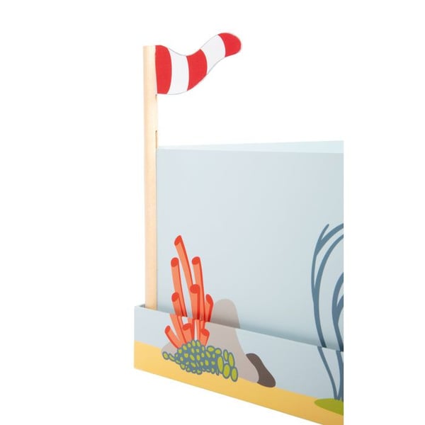 Fiskespil i træ - SMALL FOOT - 4 Friends - Farverigt design - Lære mens man leger - 2 spillere eller flere