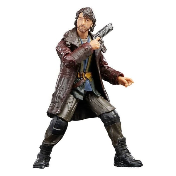 Figurin - HASBRO - Star Wars: Andor Black Series - Cassian Andor - 15 cm - Vit - Vuxen - Flerfärgad
