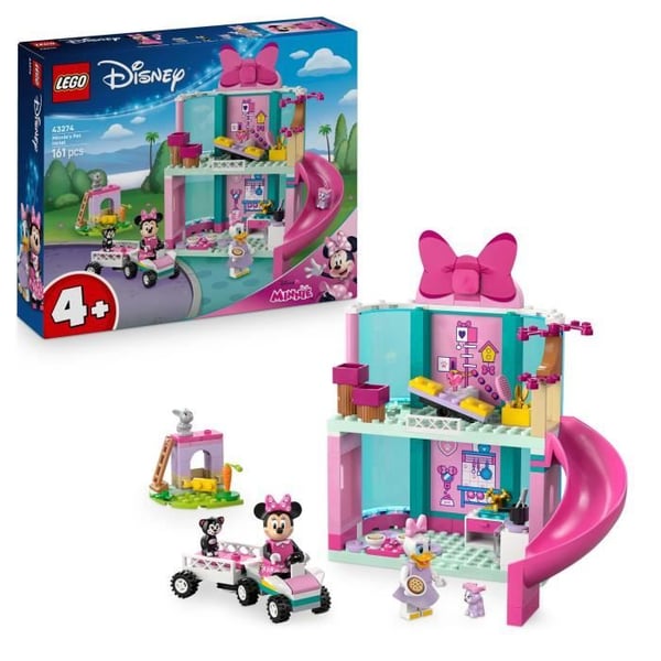 LEGO Disney 43274 Minnies djurhotell - Byggset 4 år - Present