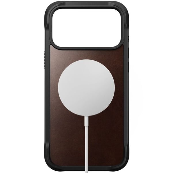 Läderfodral - NOMAD - iPhone 17 Pro Max - Rustik Brun - Robust Skydd - Elegant