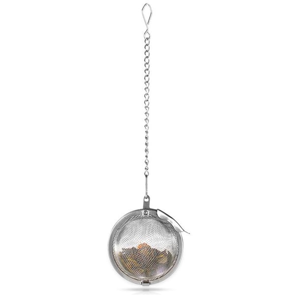 Teinfuser i rostfritt stål - ORION - Diameter 4,5 cm - Maskintvättbar - Fin nät - Fäste med kedja