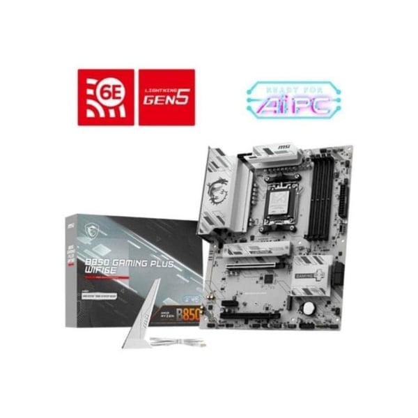 MSI B850 GAMING PLUS WIFI6E moderkort AMD B850 Socket AM5 ATX